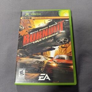 Burnout Revenge (Original OG Xbox) Excellent Black Label CIB Complete & Tested